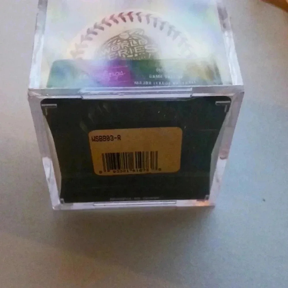 One "2003" real world series baseball in original box. NWT..collectable choice. - Picture 4 of 5